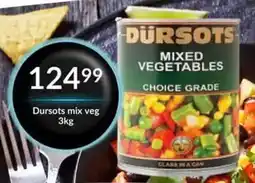 Super Save Dürsots mixed vegetables offer