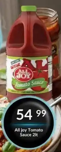 Super Save All joy Tomato Sauce offer