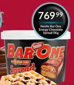 Super Save Nestle Bar One Energy Chocolate Spread offer