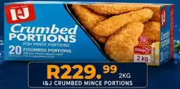 Take 'n Pay I&J Crumbed Mince Portions offer