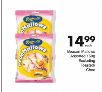 Save Beacon Mallows Assorted 150g Excluding Toasted Choc offer