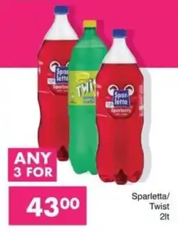 Save Sparletta/Twist offer