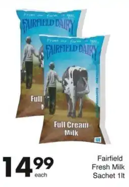 Save Fairfield Fresh Milk Sachet offer