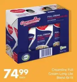 Save Creamline Full Cream Long Life Blend offer