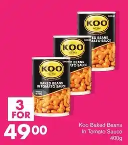 Save Koo Baked Beans In Tomato Sauce offer