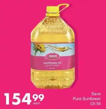 Save Save Pure Sunflower Oil offer