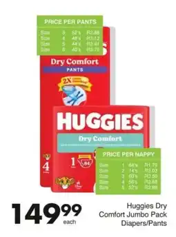 Save Huggies Dry Comfort Diapers/Pants offer