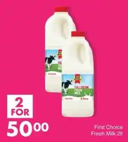 Save First Choice Fresh Milk 2lt offer