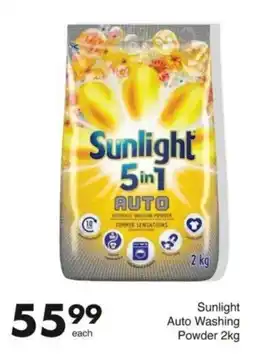 Save Sunlight Auto Washing Powder offer