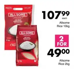 Save Allsome Rice offer