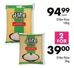 Save D'lite Rice offer