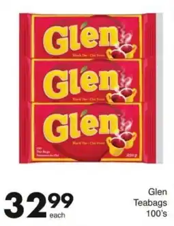 Save Glen Teabags offer