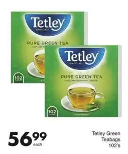 Save Tetley Green Teabags offer