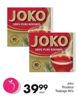 Save Joko Rooibos Teabags 80's offer