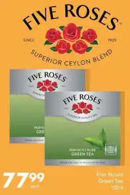 Save Five Roses Green Tea offer