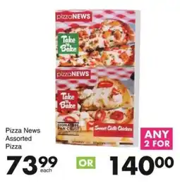 Save Pizza News Assorted Pizza offer