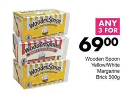 Save Wooden Spoon Yellow/White Margarine offer