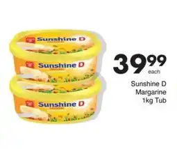 Save Sunshine D Margarine offer