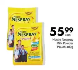Save Nestle Nespray Milk Powder Pouch offer