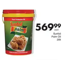 Save Sunfoil Palm Oil offer