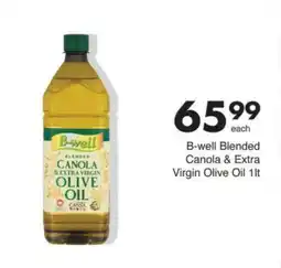 Save B-well Blended Canola & Extra Virgin Olive Oil offer