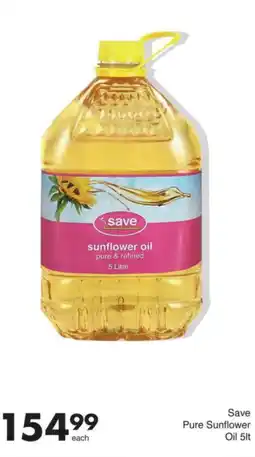 Save Save Pure Sunflower Oil offer