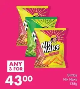 Save Simba Nik Naks offer