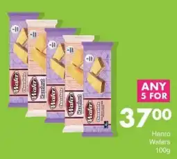 Save Henro Wafers offer