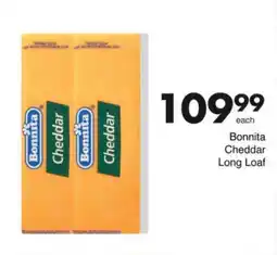 Save Bonnita Cheddar Long Loaf offer