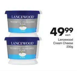 Save Lancewood Cream Cheese offer