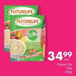 Save Future Life Tots offer