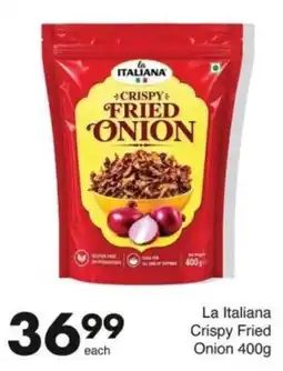Save La Italiana Crispy Fried Onion offer