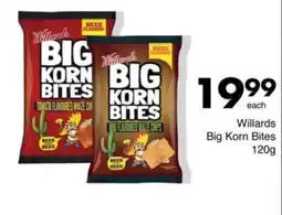 Save Willards Big Korn Bites offer