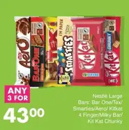 Save Nestlé Large Bars offer