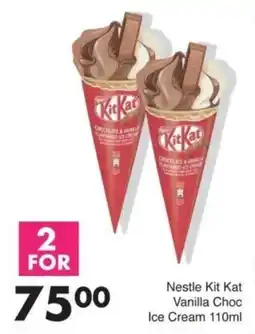 Save Nestle Kit Kat Vanilla Choc Ice Cream offer