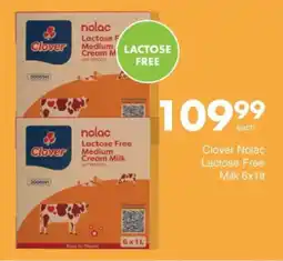 Save Clover Nolac Lactose Free Medium Cream Milk offer