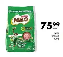 Save Milo Pouch offer