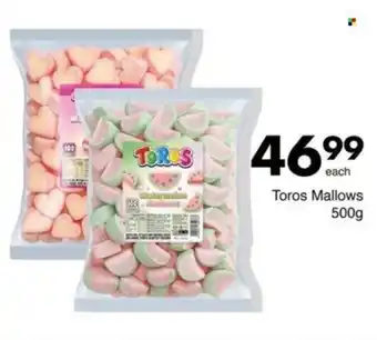 Save Toros Mallows offer