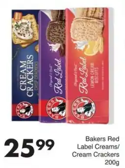 Save Bakers Red Label Creams/Cream Crackers offer