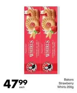 Save Bakers Strawberry Whirls offer