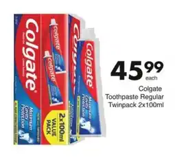 Save Colgate Toothpaste Regular offer