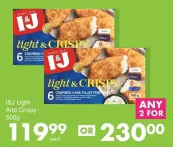 Save I&J Light And Crispy offer