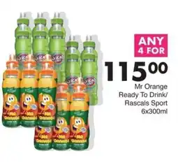 Save Mr Orange Ready To Drink/ Rascals Sport offer