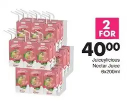 Save Juiceylicious Nectar Juice offer