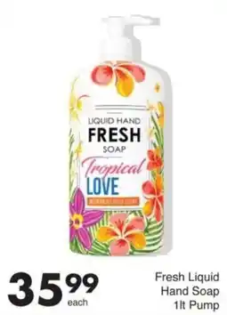 Save Fresh Liquid Hand Soap offer