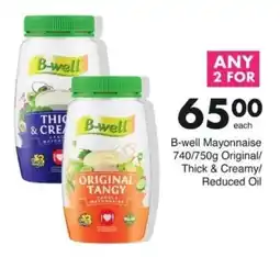 Save B-well Mayonnaise offer