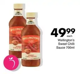 Save Wellington's Sweet Chilli Sauce offer
