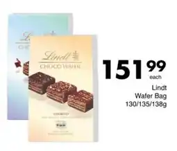 Save Lindt Choco Wafer Assorted offer