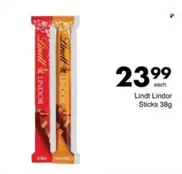 Save Lindt Lindor Sticks offer