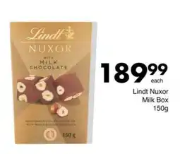 Save Lindt Nuxor Milk Box offer